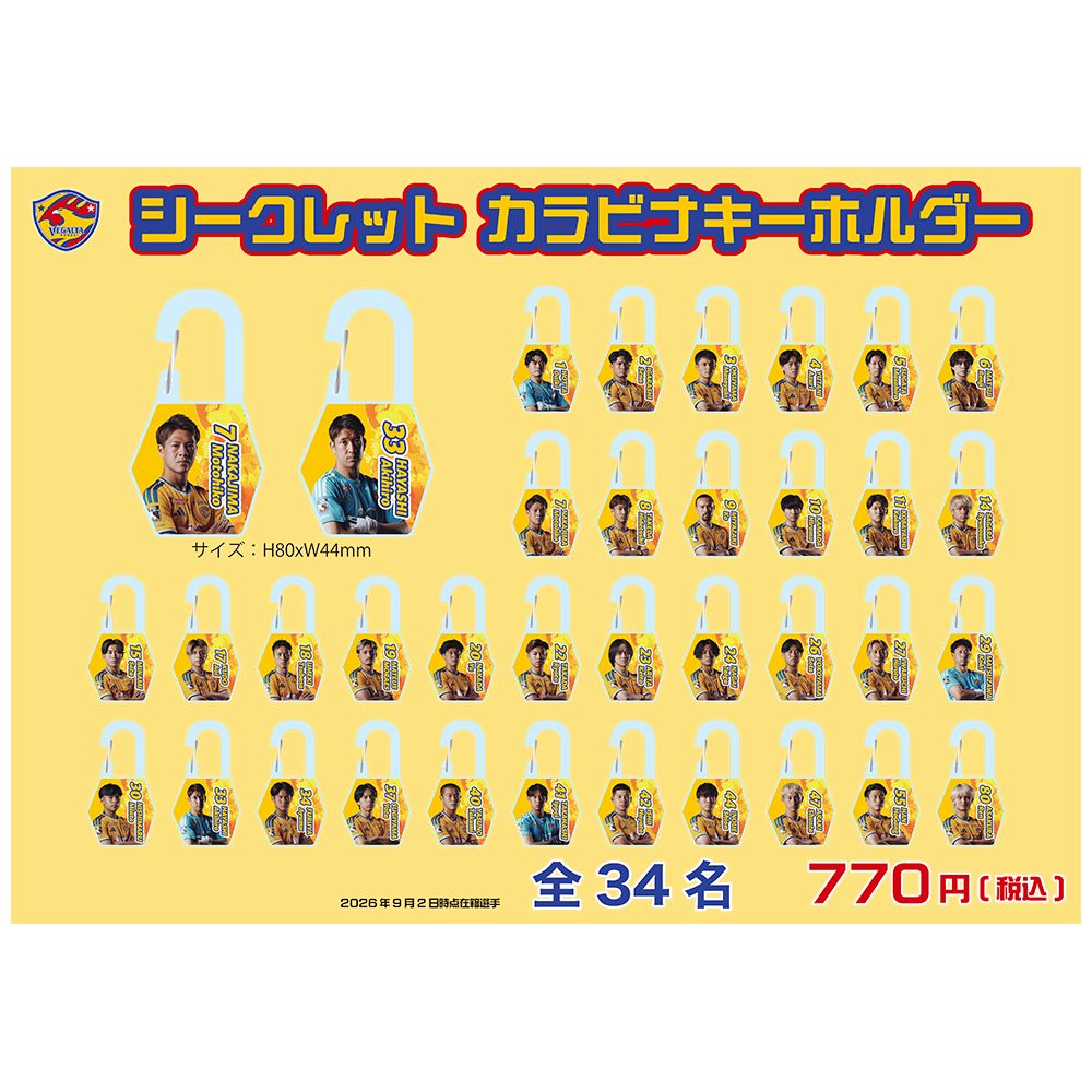 【シークレット】アクリルカラビナ