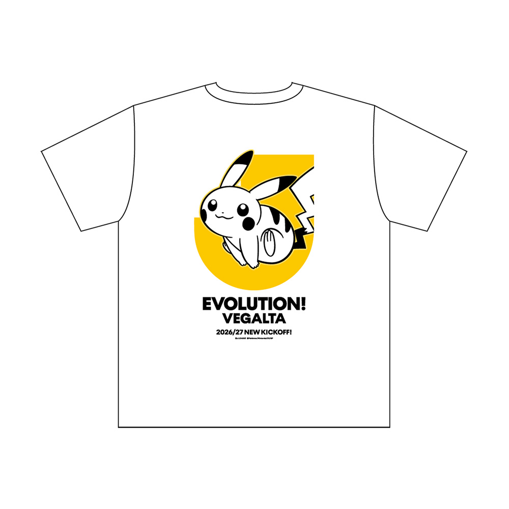 ピカチュウ Tシャツ WHITE