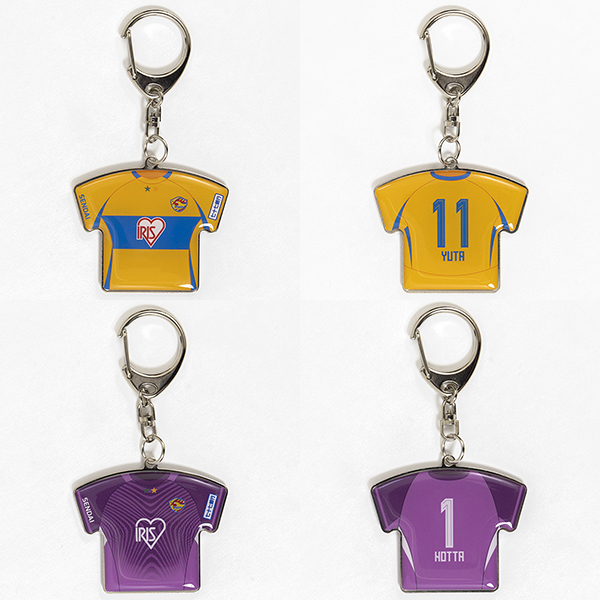 2025 ユニフォームメタルキーホルダー #1 堀田 大暉