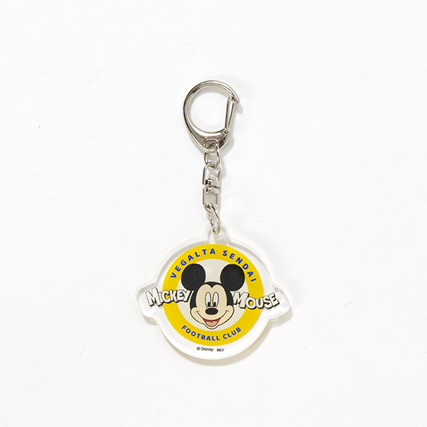 ミッキー×ベガルタ仙台　アクリルキーホルダー