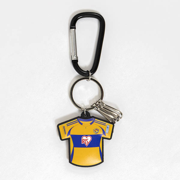 カラビナ付きラバーキーホルダー（FP1st）